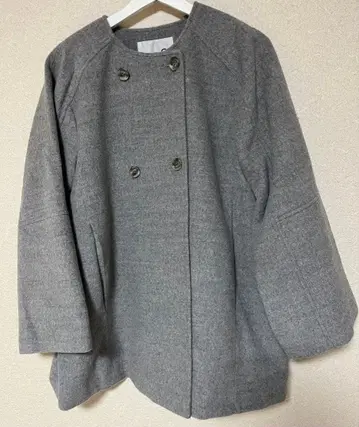 퍼스선파르 c+ 노카라 더블 코트