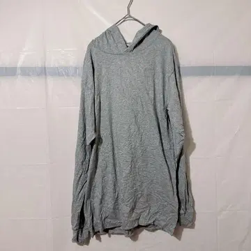 새상품급 FRUIT OF THE LOOM 그레이 후드티 [ M ] 심플