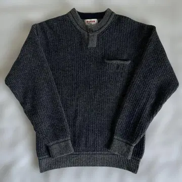 McGREGOR 맥레거 / 헨리넥 니트 M 그레이 네이비