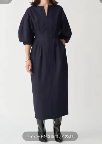 VERMEIL par iena 원피스 네이비 40