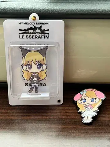 LE SSERAFIM 사쿠라 키링 마이멜로디 쿠로미