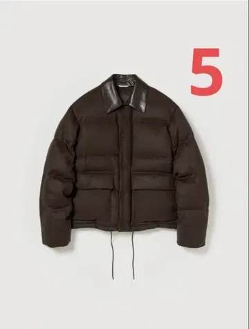 BABY CAMEL FLANNEL DOWN BLOUSON