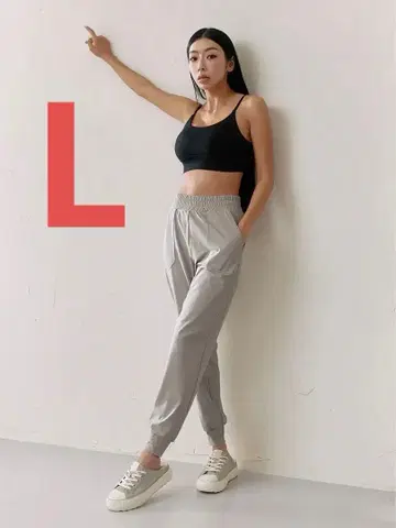 미디엄 페더 흡한속건 조거 팬츠