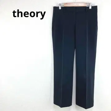 띠어리 [ XL ] 센터 프레스 팬츠 스트레치 스트레이트 오피스 비즈니스