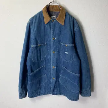 80s USA제 Lee 81-LJ 담요 포함 데님 커버올
