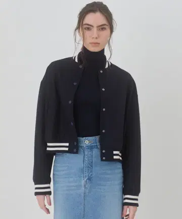 LE CIEL BLEU 바시티 자켓