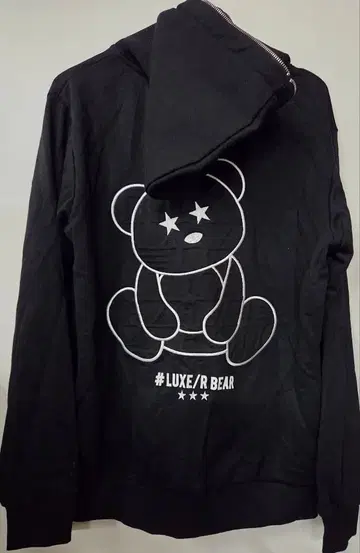 #LUXE/R BEAR 블랙 후드티