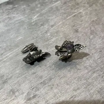 앤티크 드래곤 커프스 데드스탁 골동품 네덜란드 커프 링크