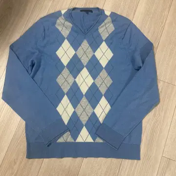 BANANA REPUBLIC 다이아몬드 패턴 니트 L