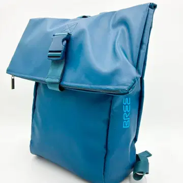 [ 새상품급 ] BREE 브리 백팩 럭색 타포린 블루