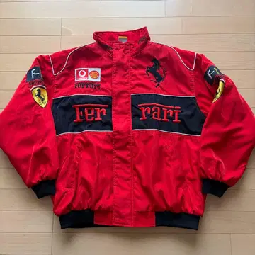 컨디션 최상 Ferrari 페라리 레이싱 자켓 F1 점퍼 XL