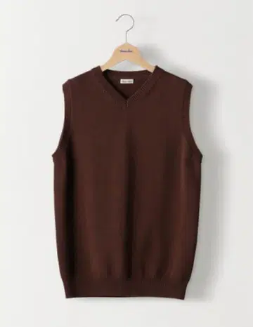 Steven Alan CORD COTTON V-NECK KNIT VEST