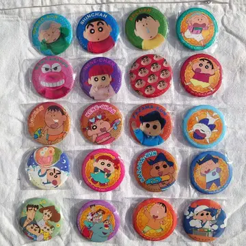 짱구는 못말려 시네마 퍼레이드 캔뱃지 20종