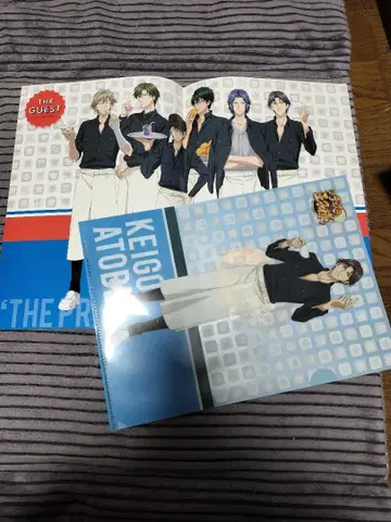 신 테니스의 왕자님 페이퍼 런천 매트 아토베 케이고 클리어 파일