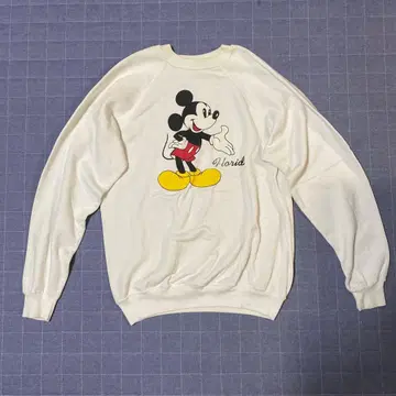 80s US 구제 의류 hanes 미키마우스 맨투맨 XL 미국제