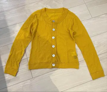 팔라스 팰리스 머스타드 가디건 긴팔