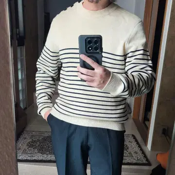 SAINT JAMES 마린 스웨터 니트 M