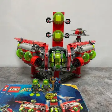 레고 아틀란티스 8077 심해 구조대 기지 미니 피규어 설명서 포함