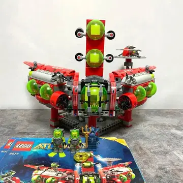 레고 아틀란티스 8077 심해 구조대 기지 미니 피규어 설명서 포함