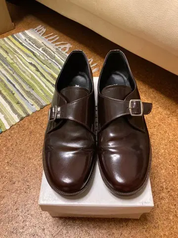 HARUTA 다크 브라운 로퍼