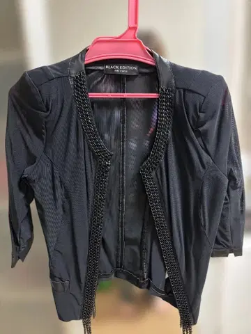 BLACK EDITION 메쉬 체인 자켓
