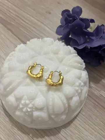 주말 sale 골드 후프 귀걸이