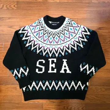 [ WIND AND SEA ] 윈드앤씨 니트 스웨터 L