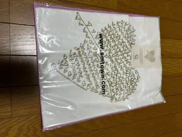 하트형 디자인 화이트 타월 세트