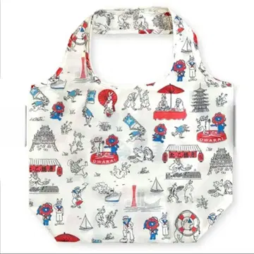 간사이 만박 2025 미야쿠미야쿠 조수기화 에코백