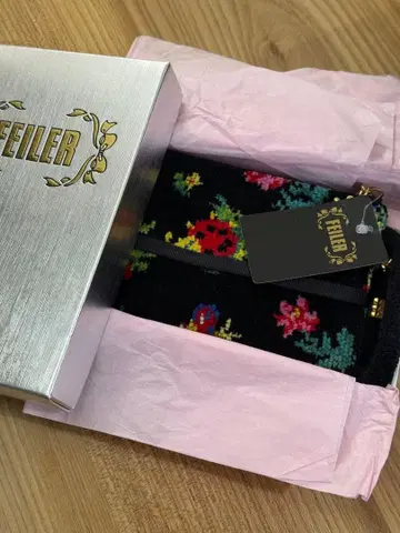 페일러 하이디 티슈 파우치 스트랩 포함 FEILER