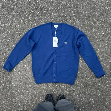 LACOSTE 가디건 블루