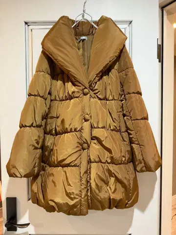 스콧 클럽 코트 자켓 카멜 M 빅 아우터