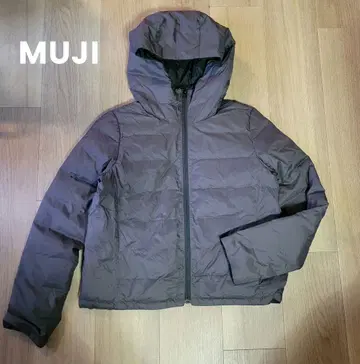 무인양품 포켓터블 후드 다운 자켓