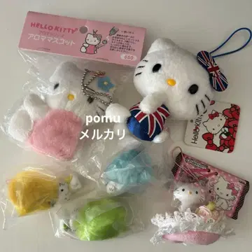 키티 챠미키티 미니 쿠션 포함 스트랩 마스코트 키링