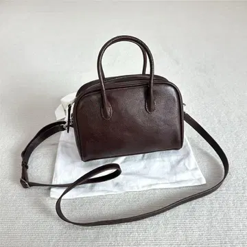 Arts&Science 숄더백 식물성 무두질 가죽 핸드백 브라운