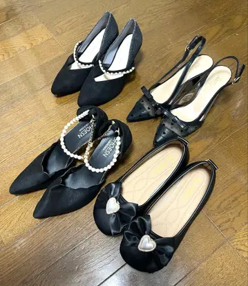 펌프스 힐 22.5cm 23cm 4켤레 묶음 판매