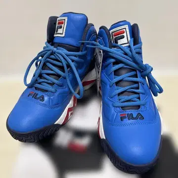 FILA 하이컷 스니커즈 파랑