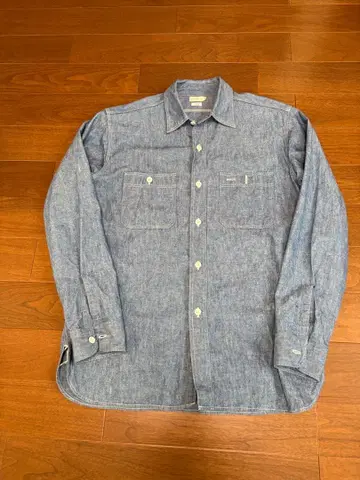 warehouse 샴브레이 셔츠 loose fit