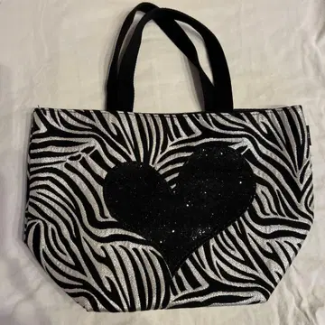 Think Bee! 제브라 패턴 토트백