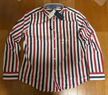 타미힐피거/긴팔 셔츠/사이즈 L/G/새상품 미사용