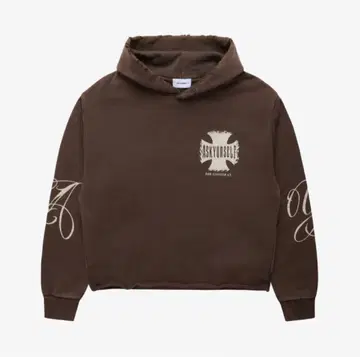 ASKYURSELF raw ay cross hoodie
