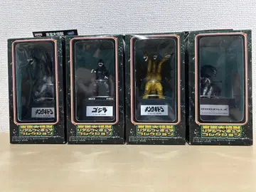 도호 대괴수 리얼 피규어 컬렉션 4종 고질라 킹 기도라 외