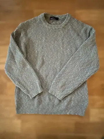 GLR UNITED ARROWS 그레이 계열 리브 스웨터 XL