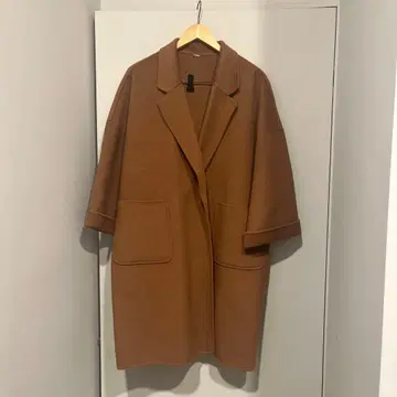 Mila owen 브라운 체스터 코트