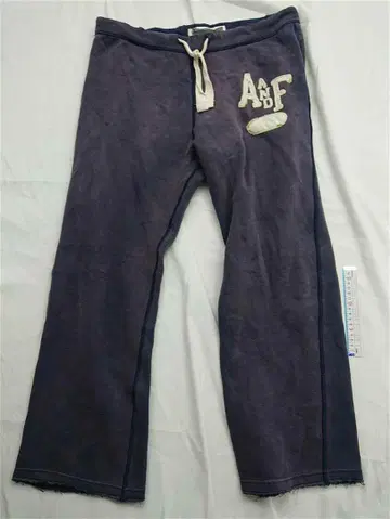 아바크롬비앤피치 스웨트 팬츠 S 사이즈 남성용 네이비 계열