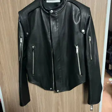 JOHN LAWRENCE SULLIVAN 라이더 자켓 블랙