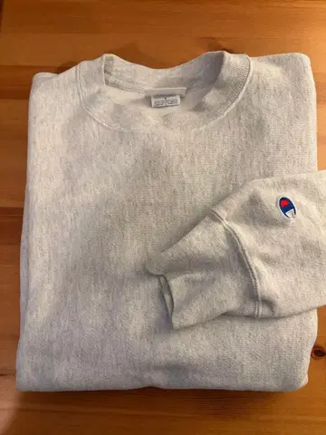 챔피언 리버스 위브 M 실버 그레이 S149