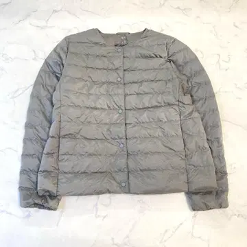 유니클로 울트라 라이트 다운 컴팩트 자켓 L 노카라 수납 봉투 포함