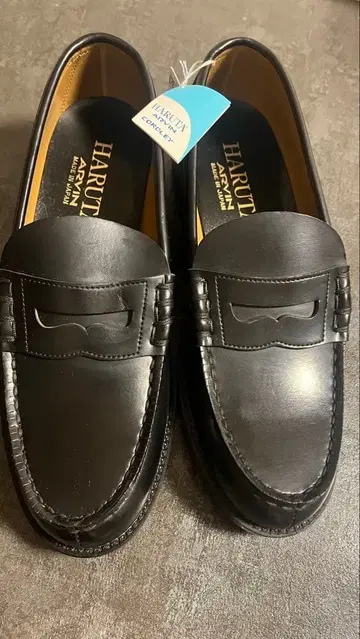 HARUTA 블랙 로퍼 26.5cm