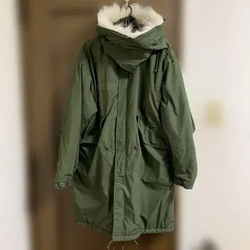 BEAMS M-65 모즈 코트 S 피쉬테일